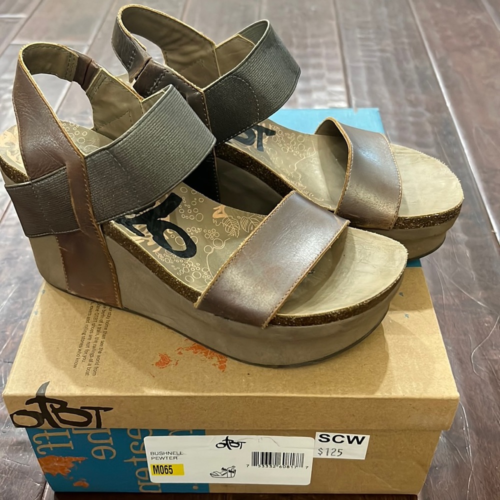 OTBT wedges pewter 6.5